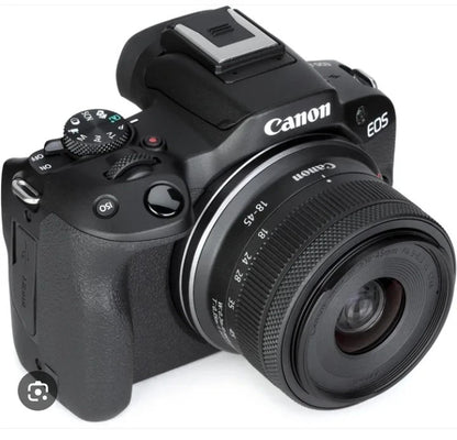 Canon EOS R50 Mirrorless Vlogging Camera with RF-S 18-45mm f/4.5-6.3 IS STM Lens Kit